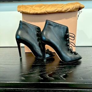 Gianvito Rossi  Imperia Black  Stiletto Bootie
